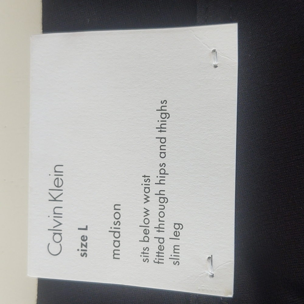 Calvin Klein Slim Leg Pull-On Pants